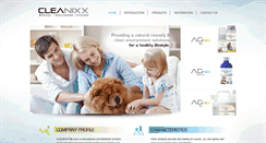 Desktop Screenshot of cleanixx.com